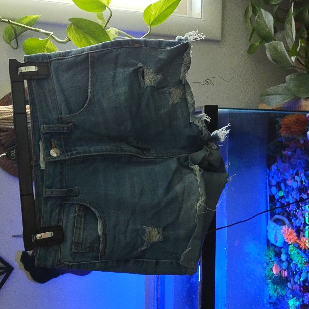 Womens jean shorts